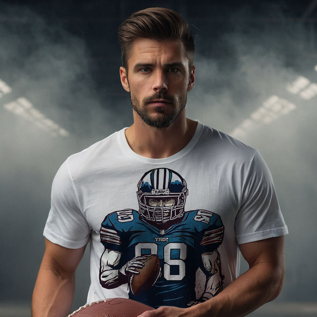 002 - Blue Warrior T-shirt