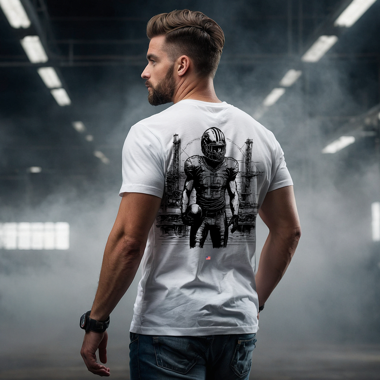 005 - Industrial Lines T-shirt