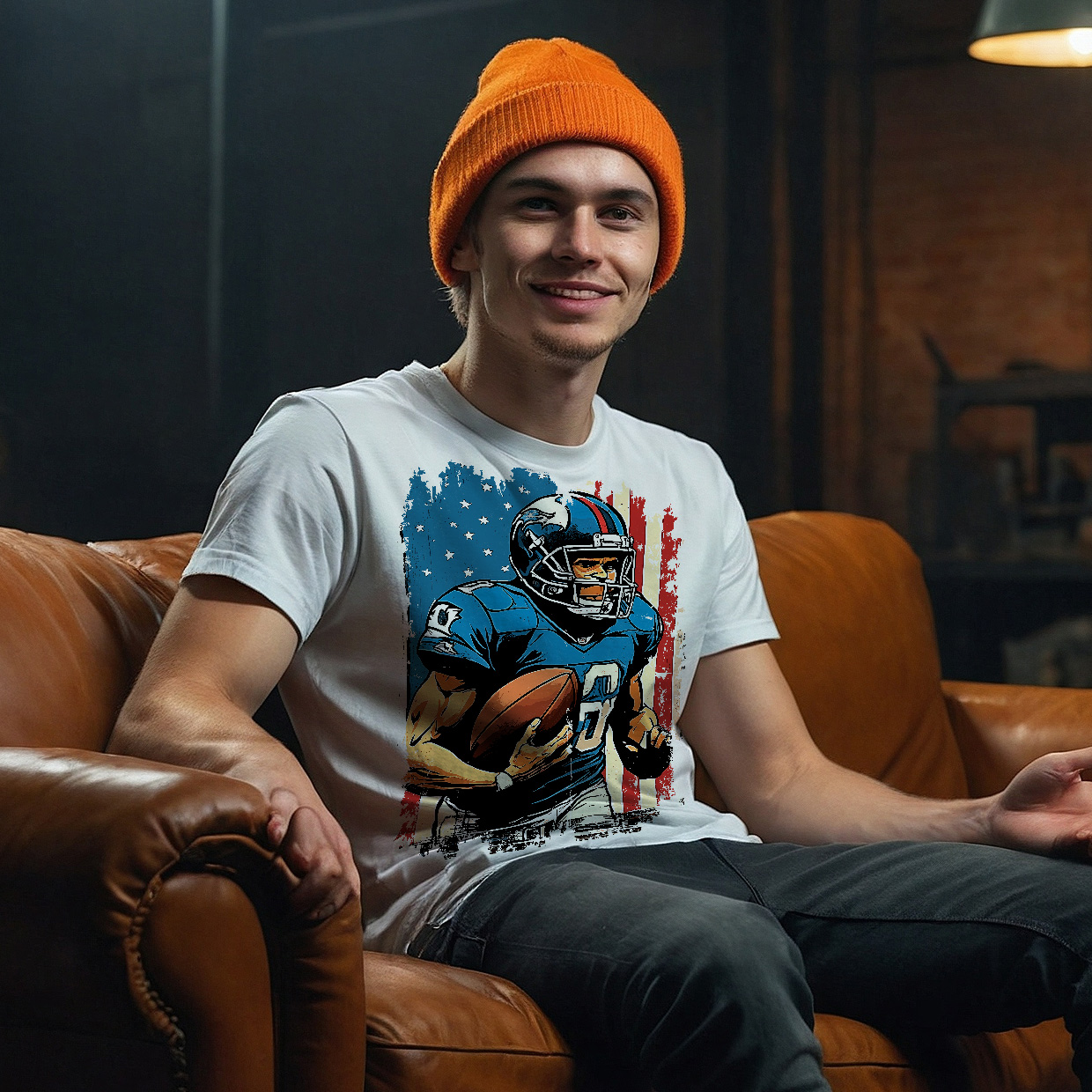 006 - Flag and Passion T-shirt