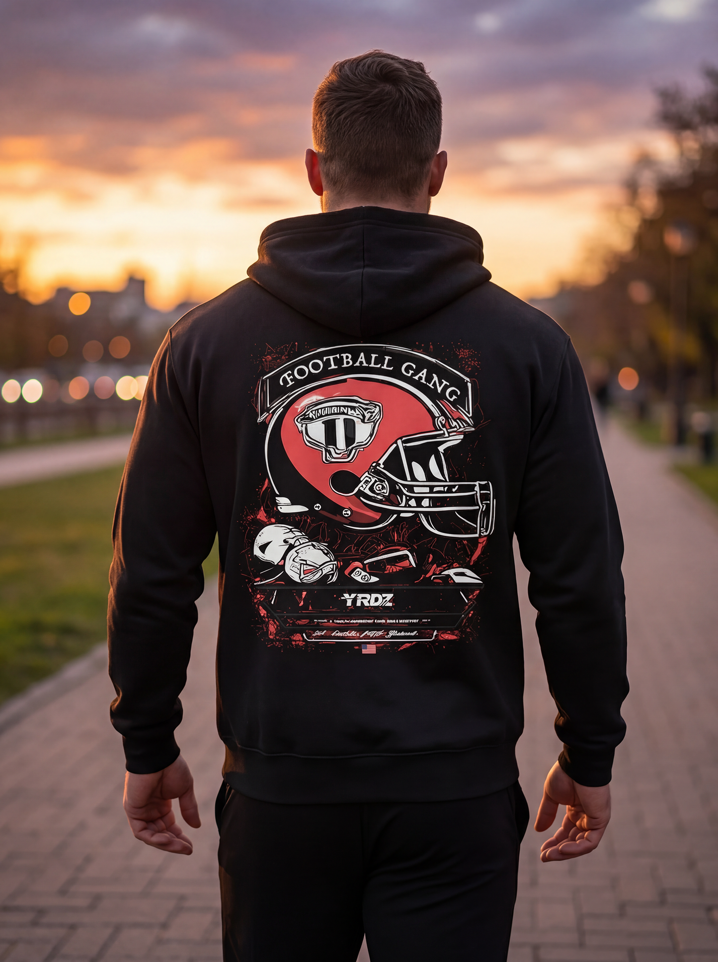 020 - Hoodie Football Gang