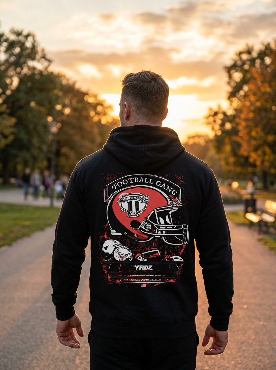 020 - Hoodie Football Gang