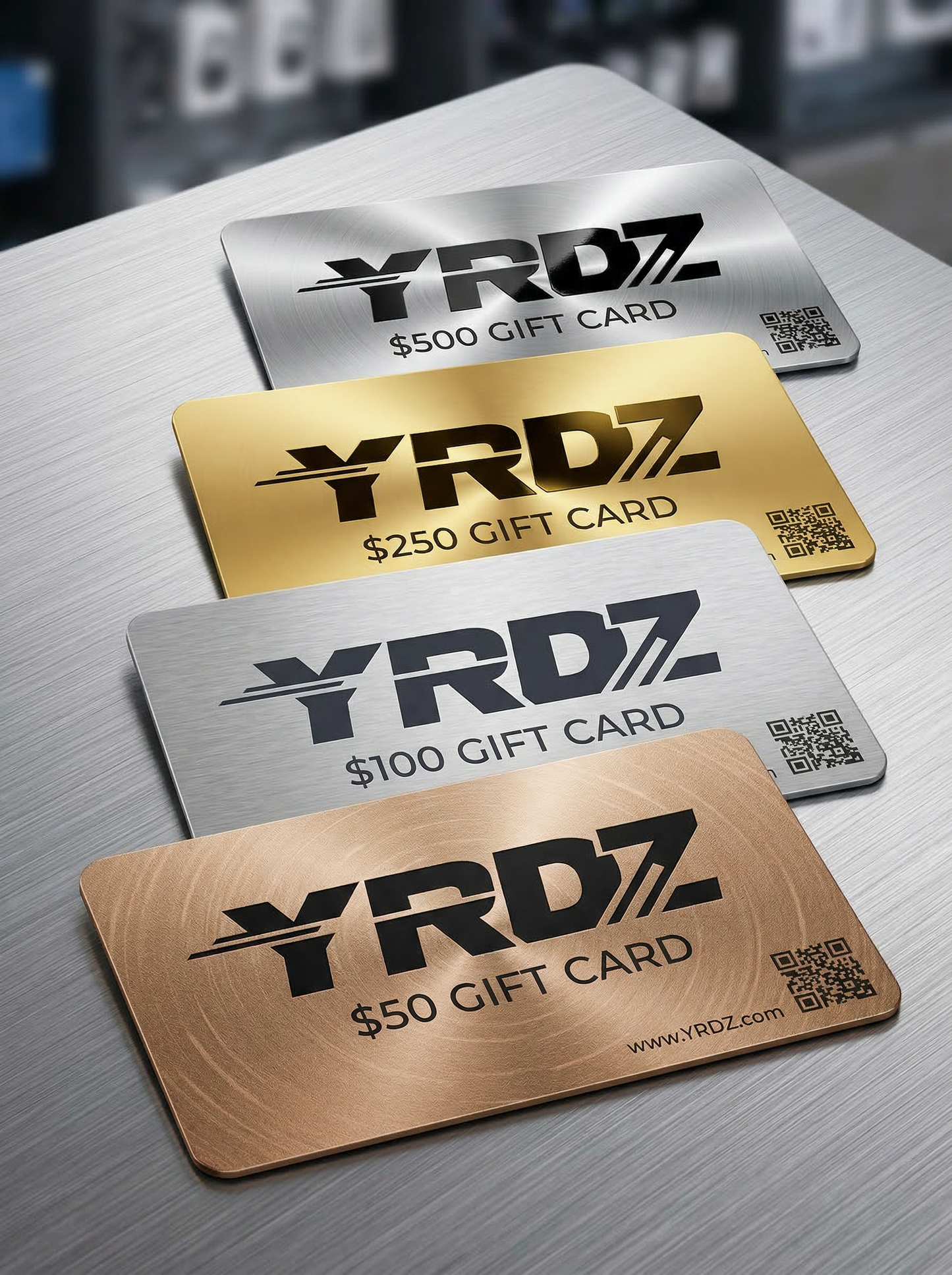YRDZ Gift Cards