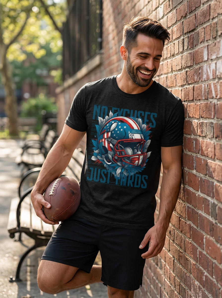 026 - No Excuses, Just Yards - T-shirt