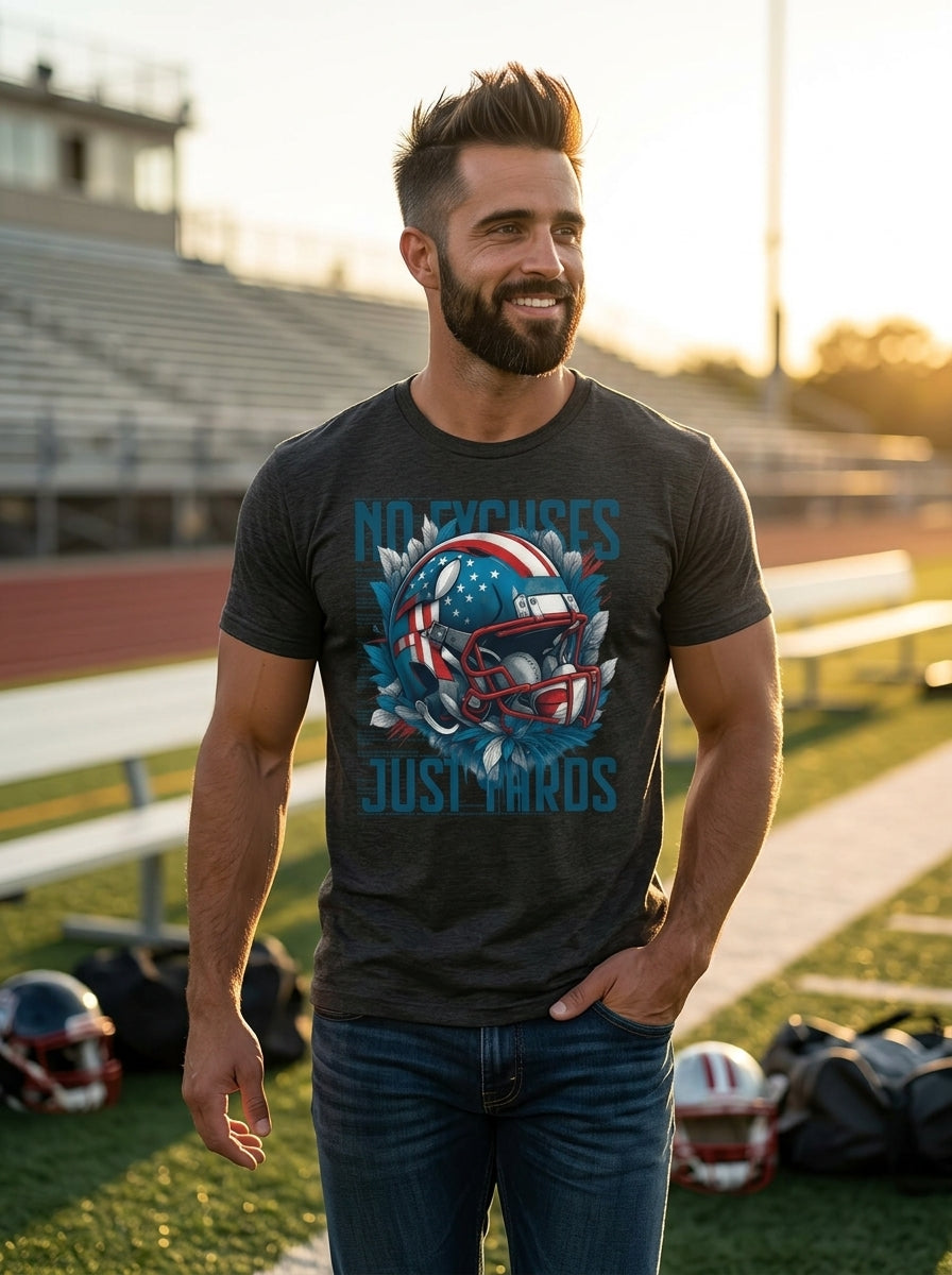 026 - No Excuses, Just Yards - T-shirt
