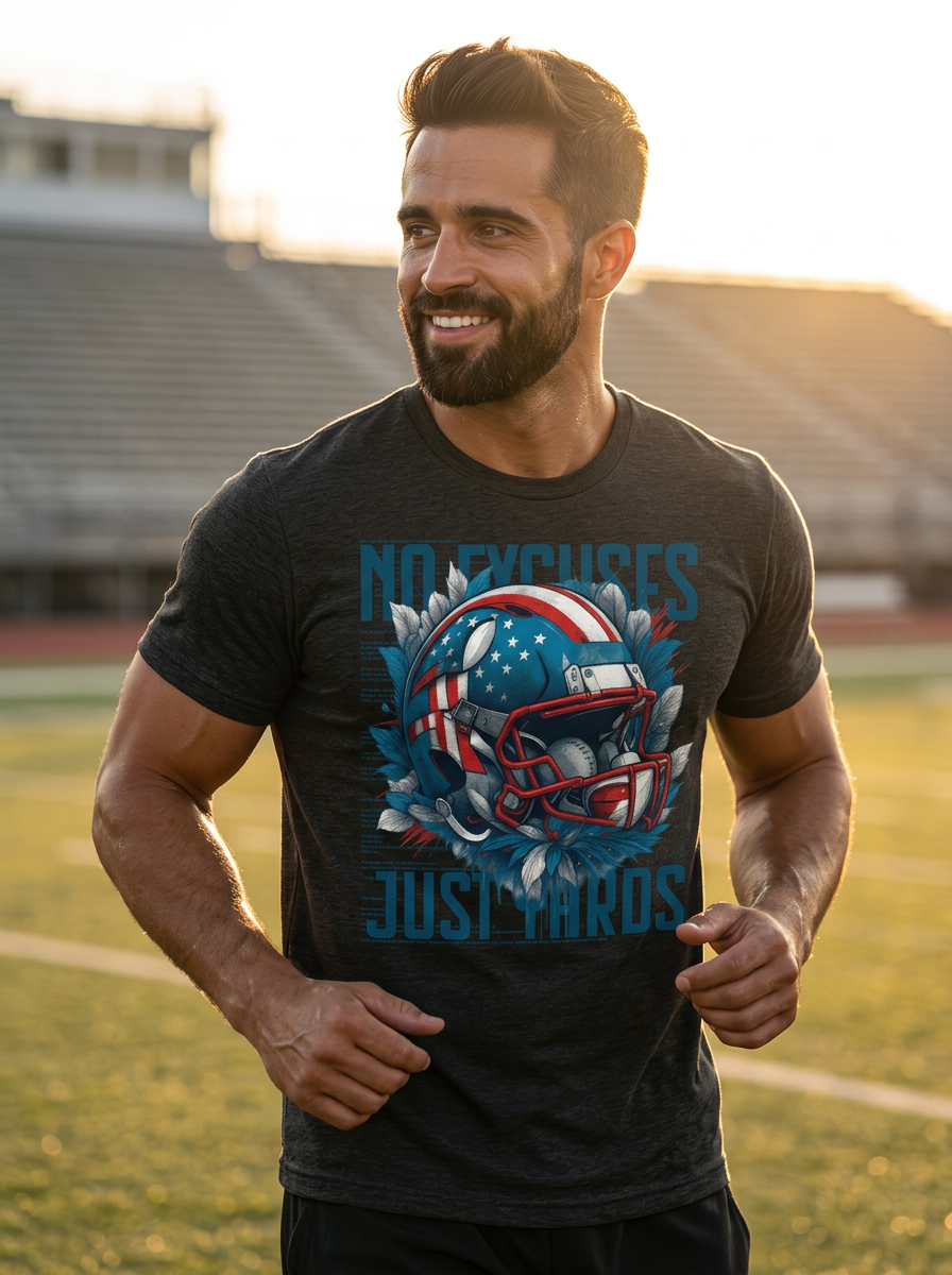 026 - No Excuses, Just Yards - T-shirt