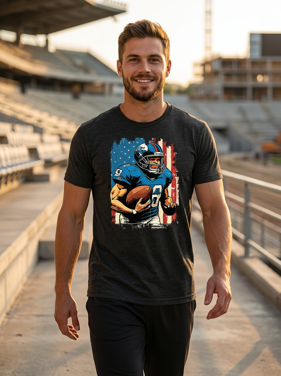 006 - Flag and Passion T-shirt