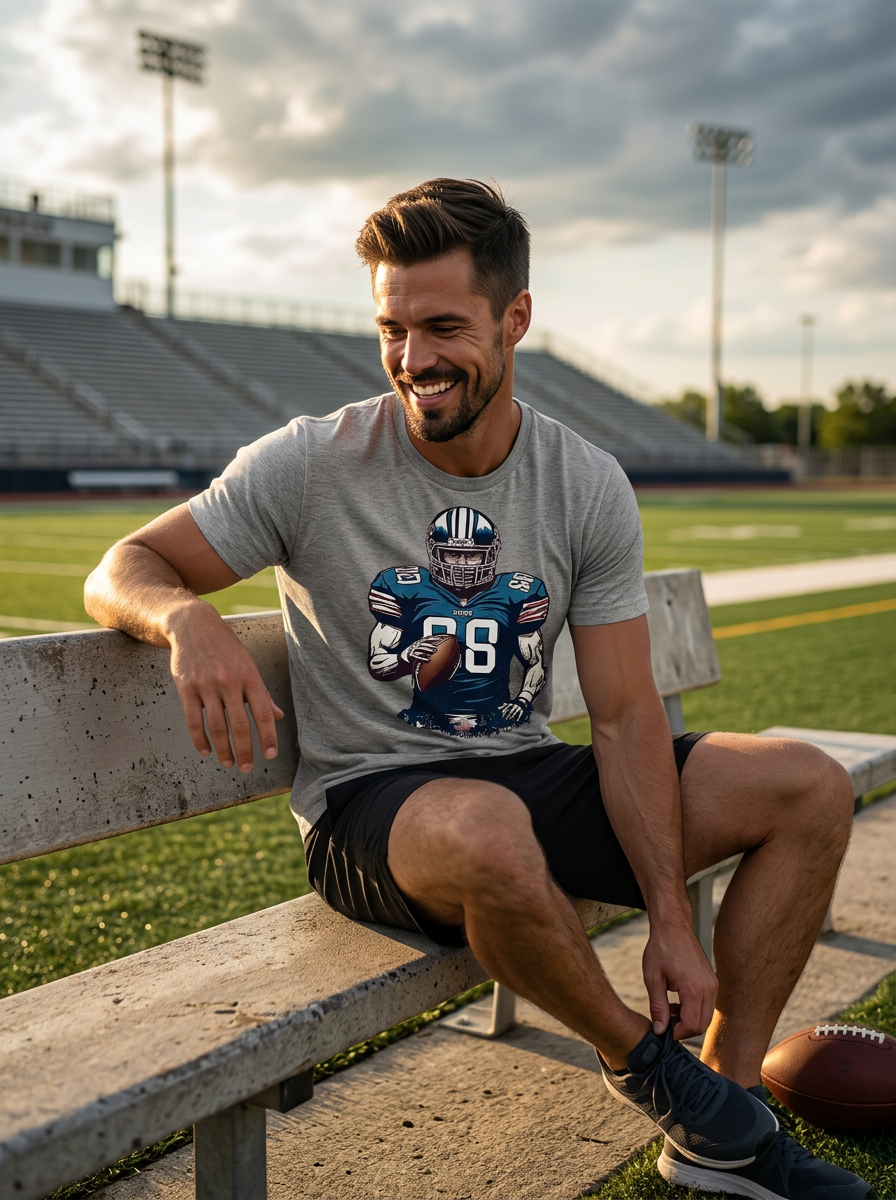 002 - Blue Warrior T-shirt