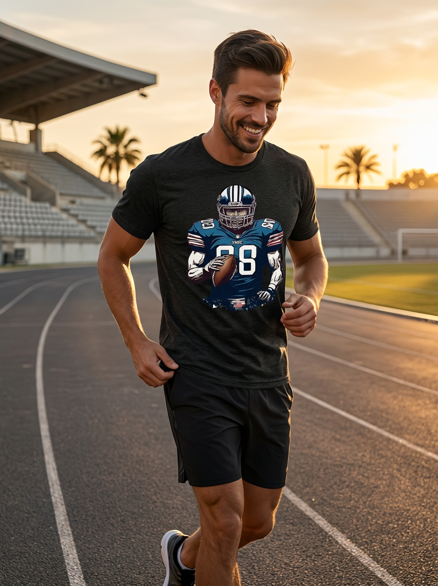 002 - Blue Warrior T-shirt