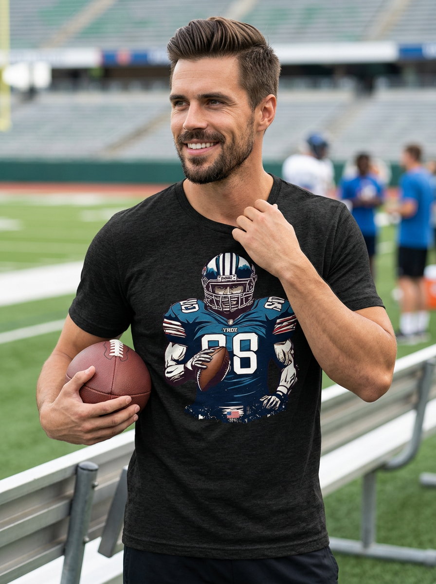 002 - Blue Warrior T-shirt