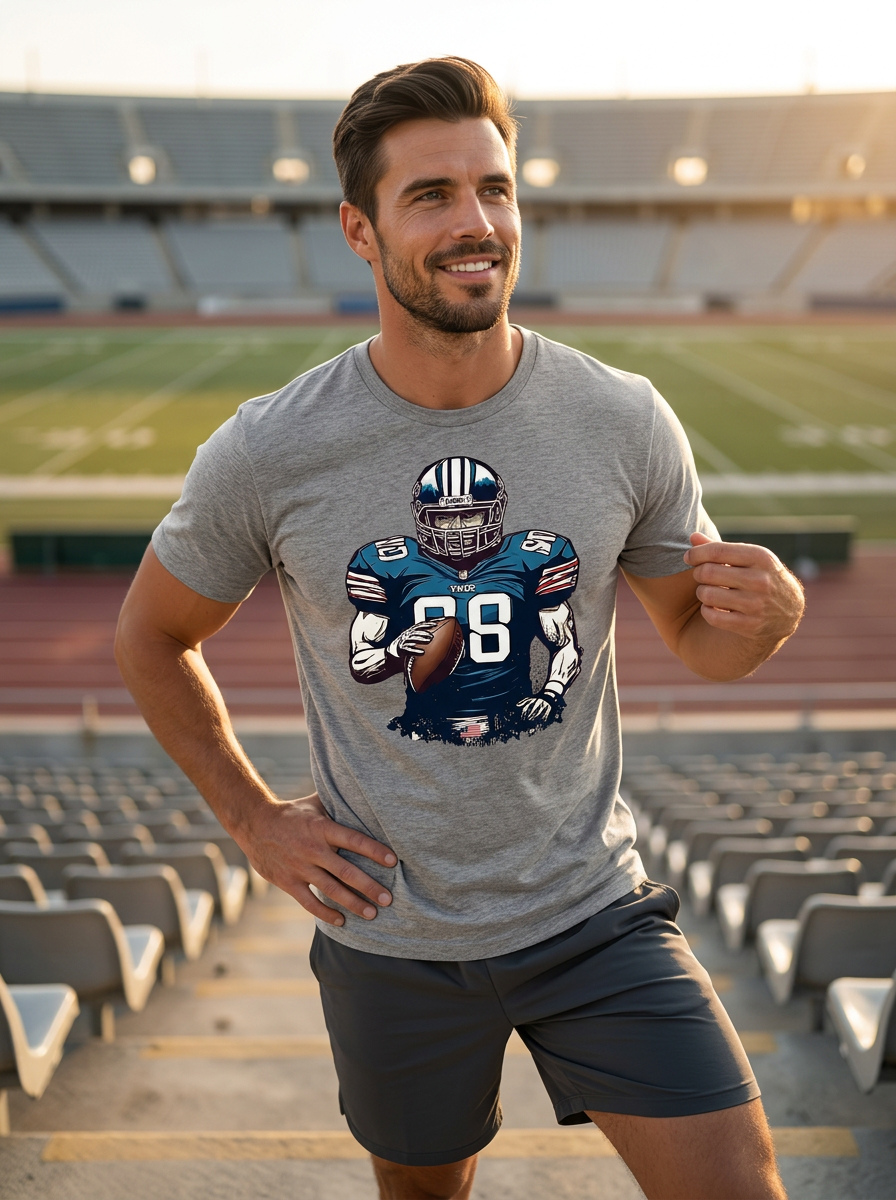 002 - Blue Warrior T-shirt